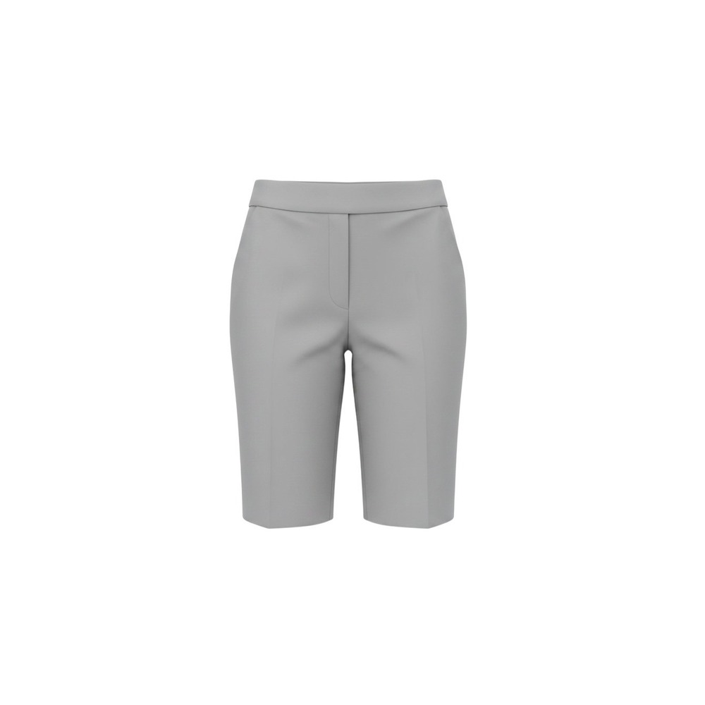 Time and Tru Shorts Womens L 12-14 Brown Excellent Stretch Bermuda Pockets
